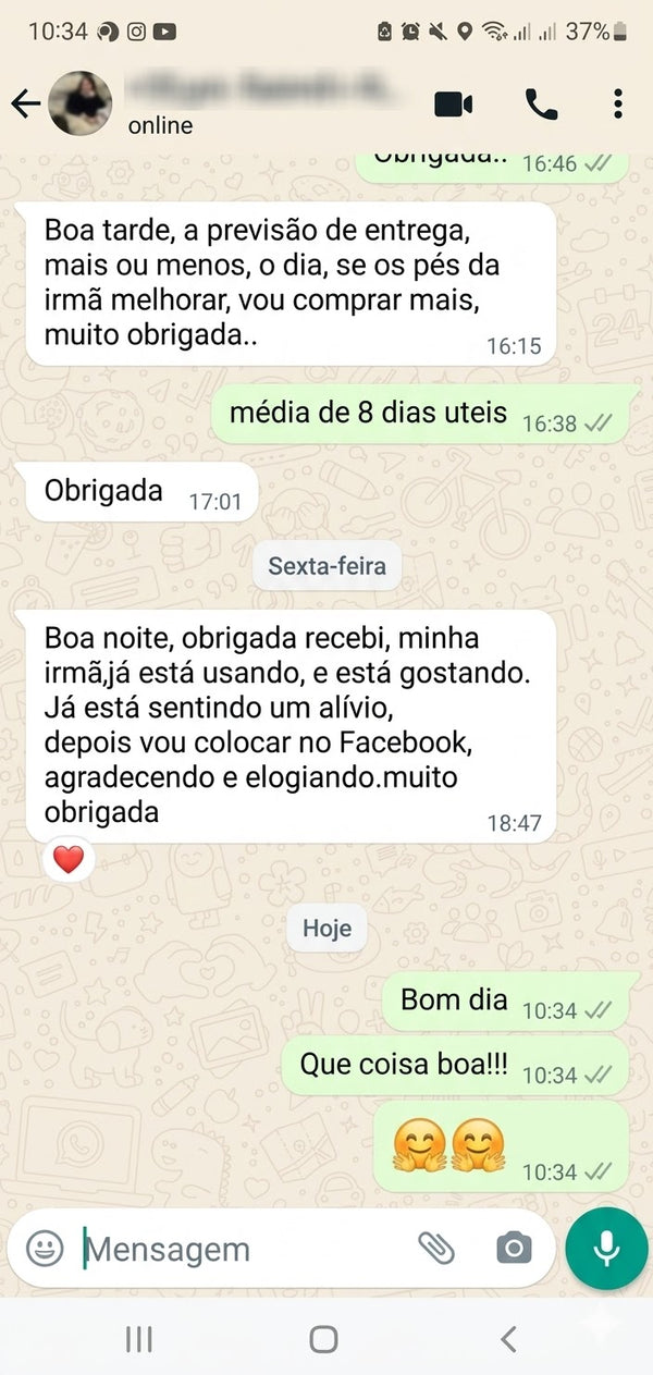 ✔️ resultado positivo após uso