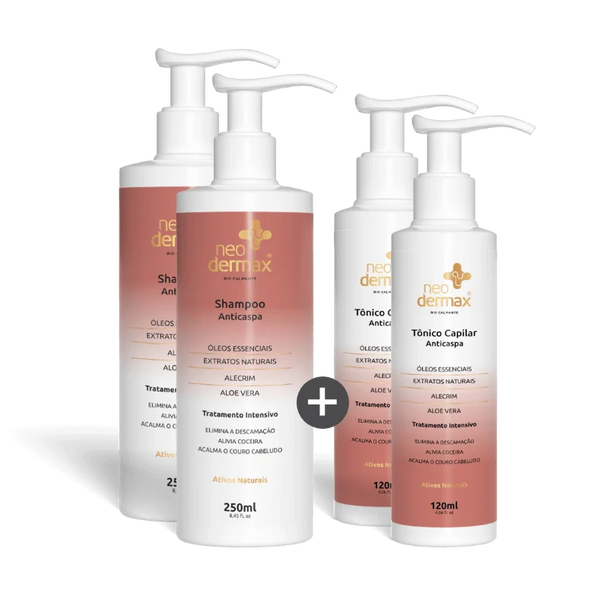 Kit capilar [2 Shampoo +2 Tônicos]